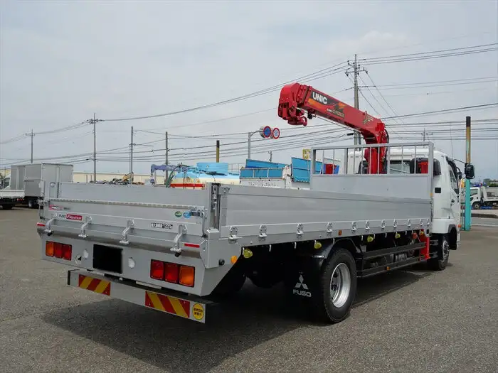 三菱 ファイター 中型/増トン 車両重機運搬 4段クレーン ラジコンの中古トラック画像2