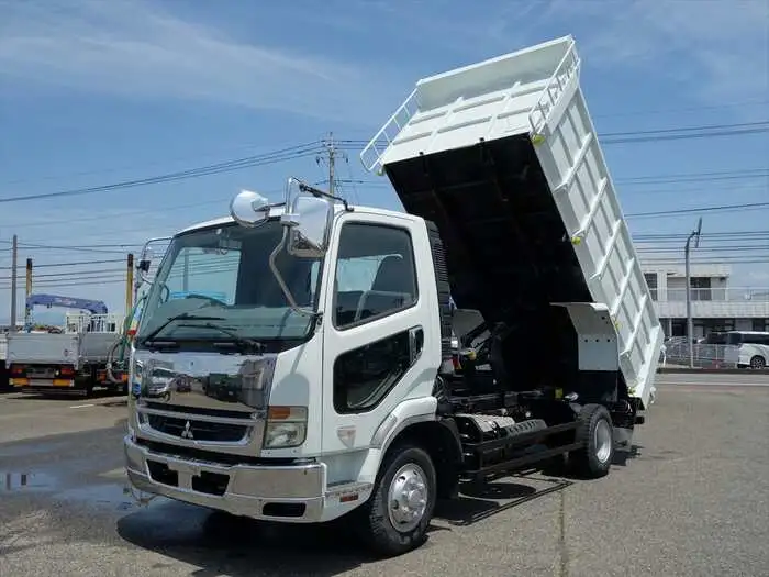 三菱 ファイター 中型/増トン ダンプ 土砂禁 PDG-FK71Fの中古トラック画像4