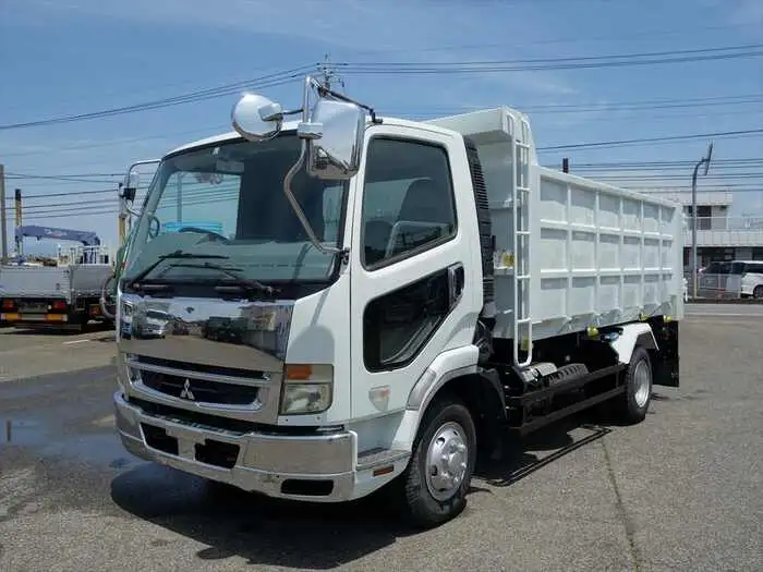 三菱 ファイター 中型/増トン ダンプ 土砂禁 PDG-FK71Fの中古トラック画像1