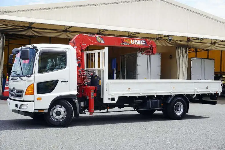 日野 レンジャー 中型/増トン クレーン付 4段 ラジコン の中古トラック【車両No.148702】