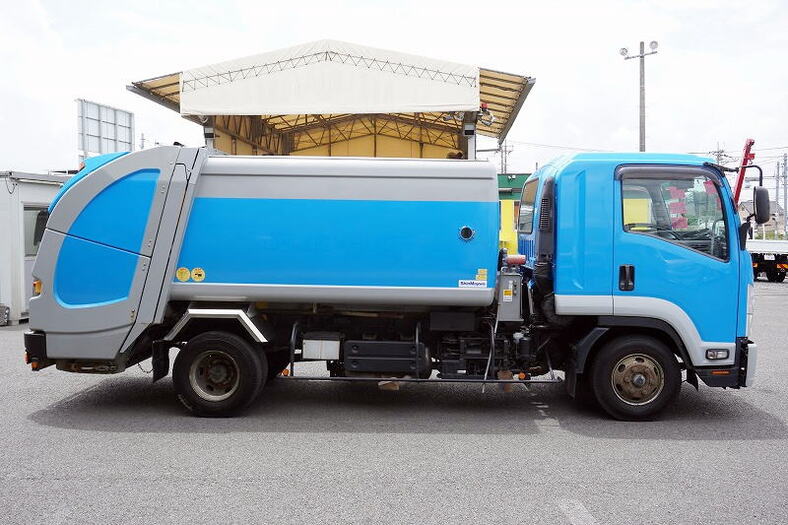 いすゞ フォワード 中型 パッカー車 巻き込み式 回転ダンプ式｜画像2