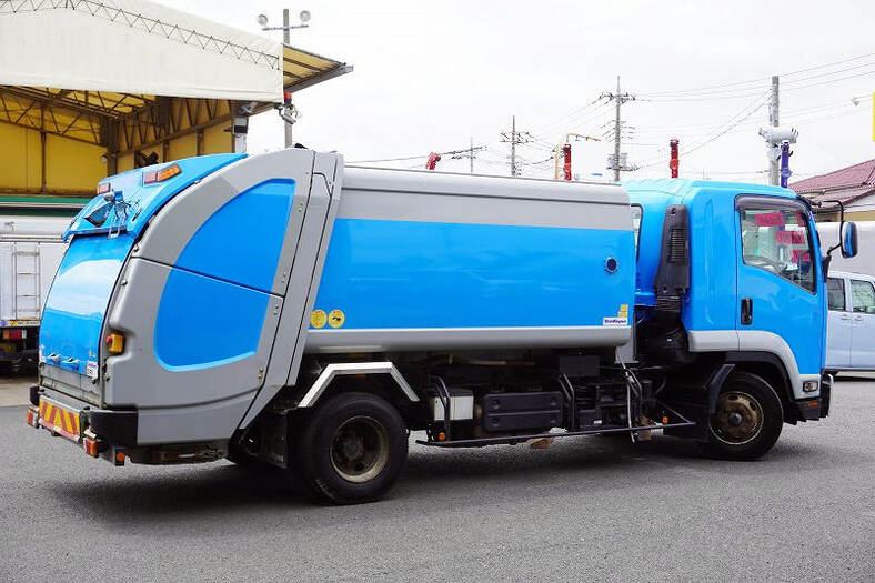 いすゞ フォワード 中型 パッカー車 巻き込み式 回転ダンプ式｜画像3