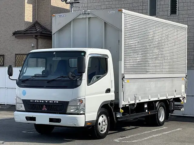 三菱 キャンター 小型 ウイング パワーゲート PA-FE82DEV の中古トラック【車両No.148658】
