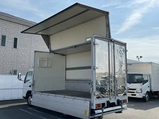 三菱 キャンター 小型 ウイング パワーゲート PA-FE82DEVの中古トラック画像11