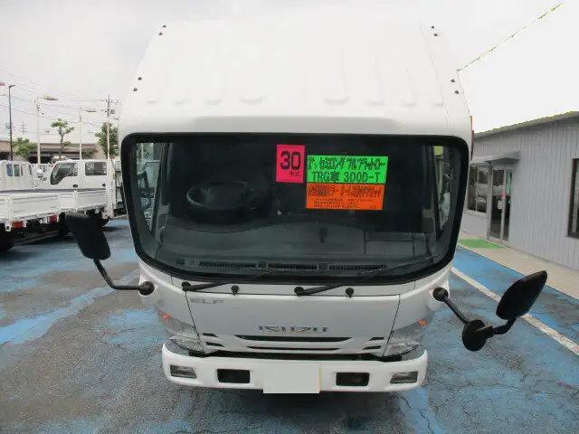 いすゞ エルフ 小型 平ボディ 床鉄板 TRG-NMR85Rの中古トラック画像11