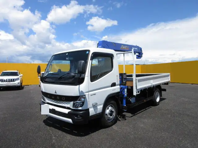 三菱 キャンター 小型 クレーン付 4段 ラジコンの中古トラック画像1