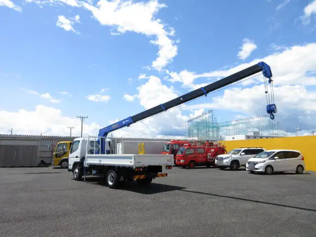 三菱 キャンター 小型 クレーン付 4段 ラジコンの中古トラック画像12