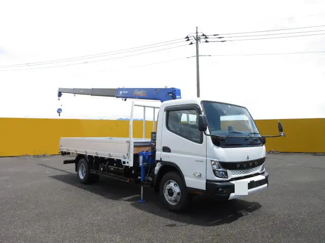 三菱 キャンター 小型 クレーン付 アルミブロック 4段の中古トラック画像2