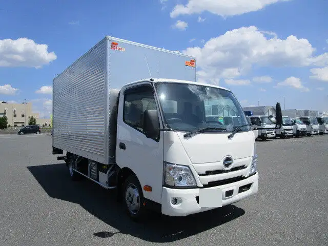 日野 デュトロ 小型 アルミバン パワーゲート サイドドアの中古トラック画像2