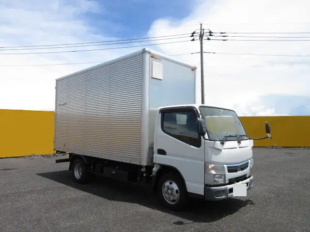 三菱 キャンター 小型 アルミバン サイドドア TPG-FEA50の中古トラック画像2