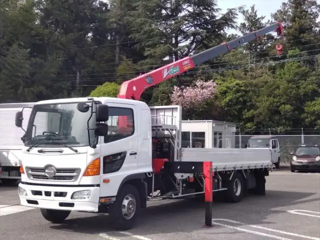 日野 レンジャー 中型/増トン クレーン付 アルミブロック エアサス の中古トラック【車両No.148834】