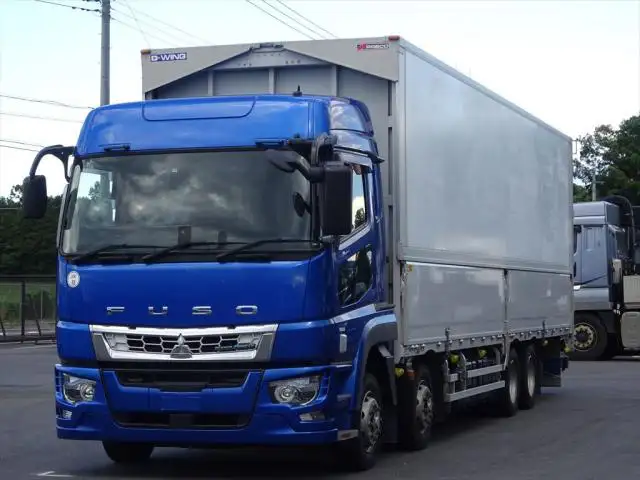三菱 スーパーグレート 大型 ウイング ハイルーフ 床鉄板 の中古トラック【車両No.148853】