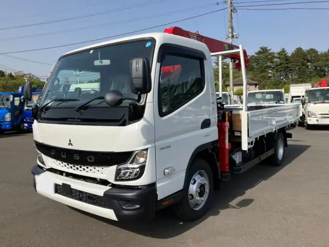 三菱 キャンター 小型 クレーン付 4段 ラジコンの中古トラック画像1