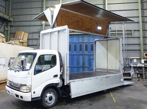 トヨタ ダイナ 小型 ウイング パワーゲート 床鉄板の中古トラック画像1