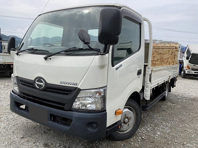 日野 デュトロ 小型 平ボディ ワイドロング TKG-XZU710M