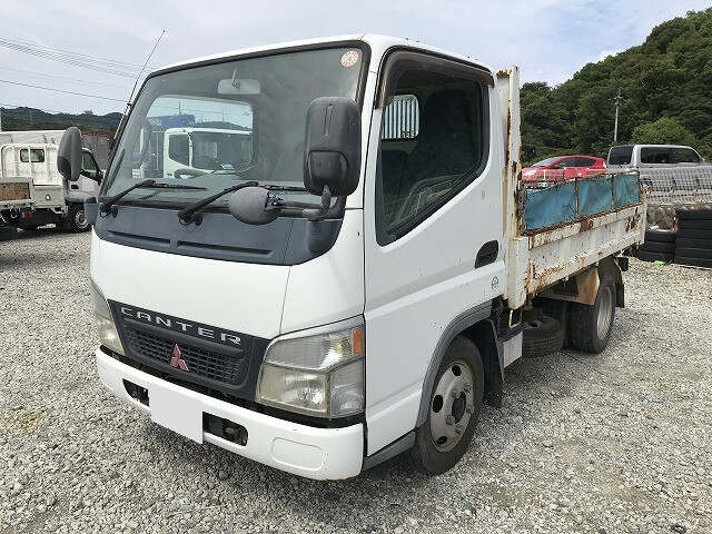 三菱 キャンター 小型 ダンプ 10尺 PA-FE71BBD