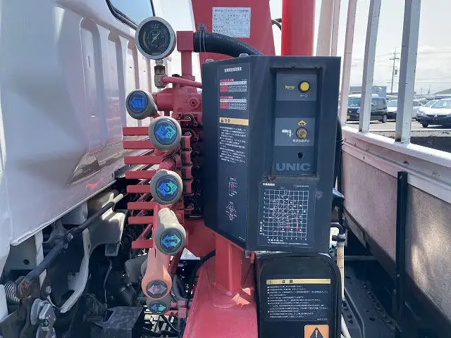 三菱 キャンター 小型 クレーン付 3段 フックインの中古トラック画像8