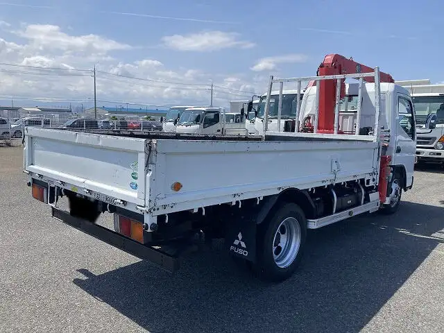 三菱 キャンター 小型 クレーン付 3段 フックインの中古トラック画像2