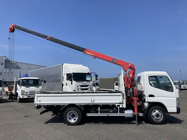 三菱 キャンター 小型 クレーン付 3段 フックインの中古トラック画像6
