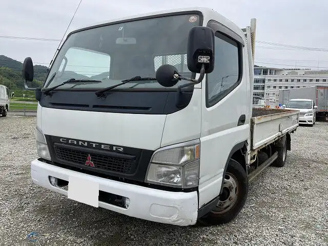 三菱 キャンター 小型 平ボディ 床鉄板 PA-FE82DE の中古トラック【車両No.148867】