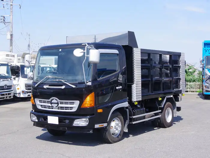 日野 レンジャー 中型/増トン ダンプ 土砂禁 TKG-FC9JCAPの中古トラック画像1