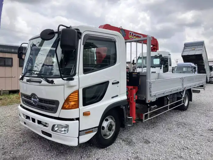 日野 レンジャー 中型/増トン クレーン付 アルミブロック 4段の中古トラック画像1