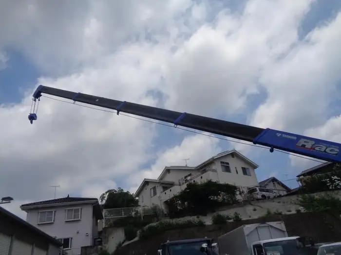 三菱 キャンター 小型 クレーン付 床鉄板 5段の中古トラック画像11
