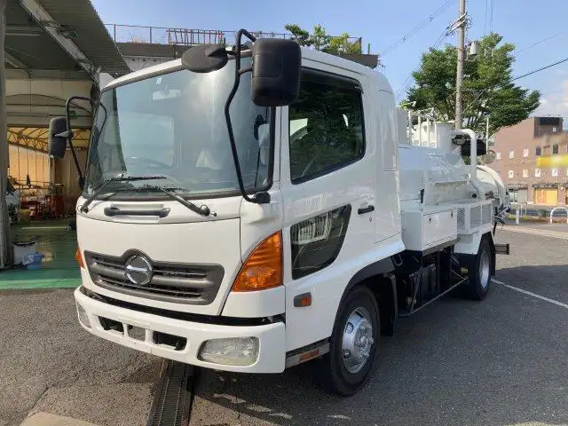 日野 レンジャー 中型/増トン タンク車 高圧洗浄車 KK-FD1JEEAの中古トラック画像1