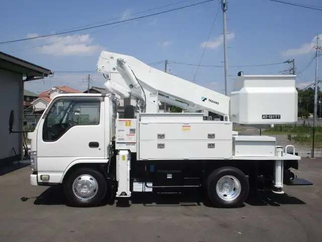 いすゞ エルフ 小型 高所・建柱車 高所作業車 TKG-NKR85Nの中古トラック画像4