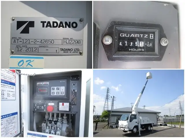 いすゞ エルフ 小型 高所・建柱車 高所作業車 TKG-NKR85Nの中古トラック画像11