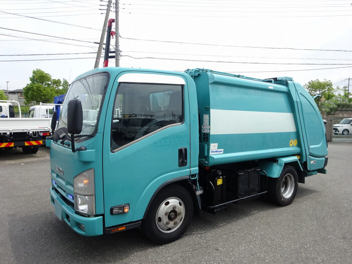 いすゞ エルフ 小型 パッカー車 プレス式 SKG-NMR85N｜画像1