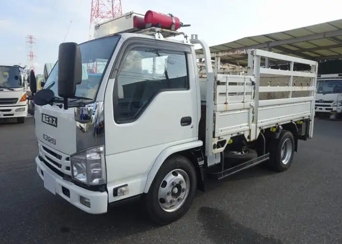 いすゞ エルフ 小型 平ボディ パワーゲート 床鉄板 の中古トラック【車両No.149051】