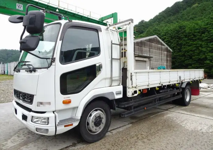 三菱 ファイター 中型/増トン 平ボディ ベッド QKG-FK62FZ の中古トラック【車両No.149042】