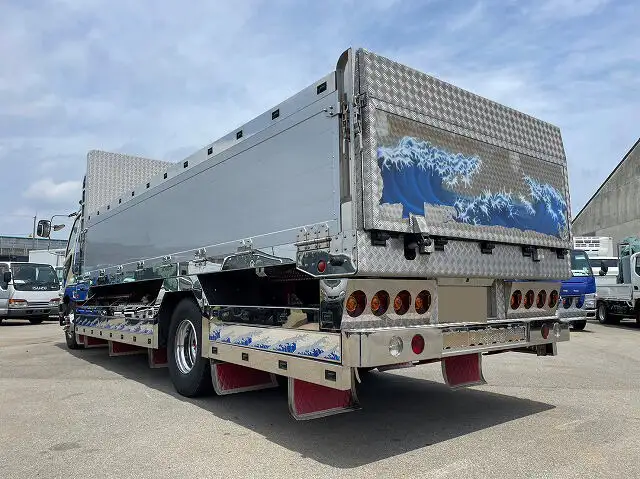 三菱 ファイター 中型/増トン 車両重機運搬 ラジコン ウインチの中古トラック画像5