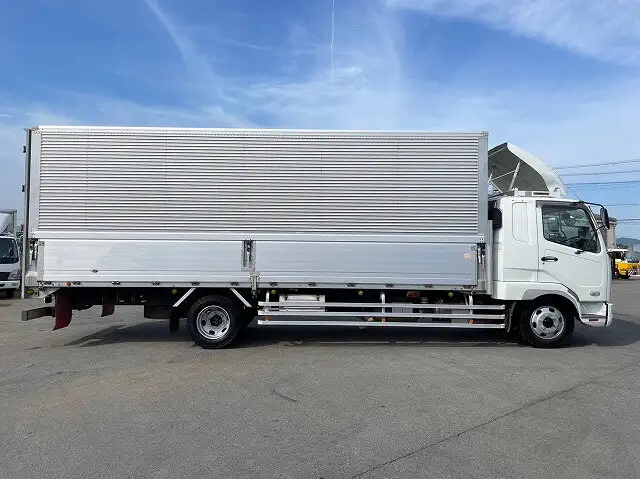 三菱 ファイター 中型/増トン ウイング ベッド PA-FK61FXの中古トラック画像3