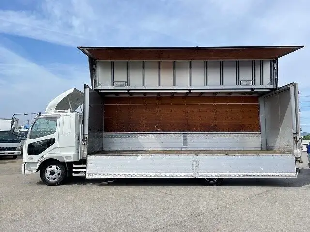 三菱 ファイター 中型/増トン ウイング ベッド PA-FK61FXの中古トラック画像7