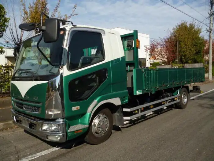 三菱 ファイター 中型/増トン 車両重機運搬 ラジコン ウインチの中古トラック画像1