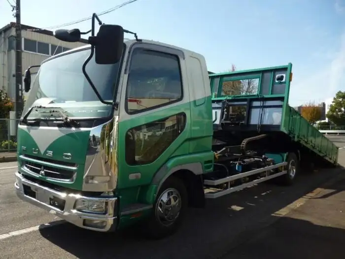 三菱 ファイター 中型/増トン 車両重機運搬 ラジコン ウインチの中古トラック画像6