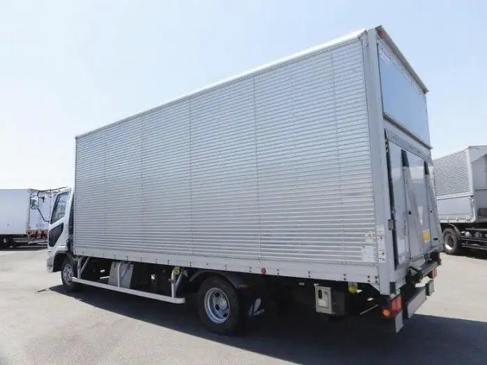 三菱 ファイター 中型/増トン アルミバン パワーゲート ベッドの中古トラック画像4