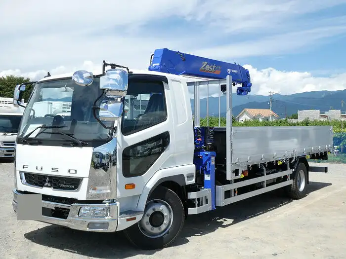 三菱 ファイター 中型/増トン クレーン付 アルミブロック エアサスの中古トラック画像1