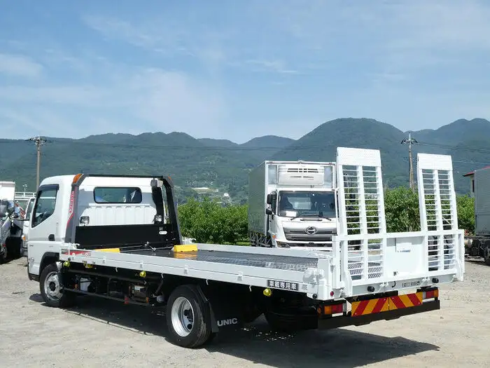 三菱 キャンター 小型 車両重機運搬 ラジコン ウインチの中古トラック画像5