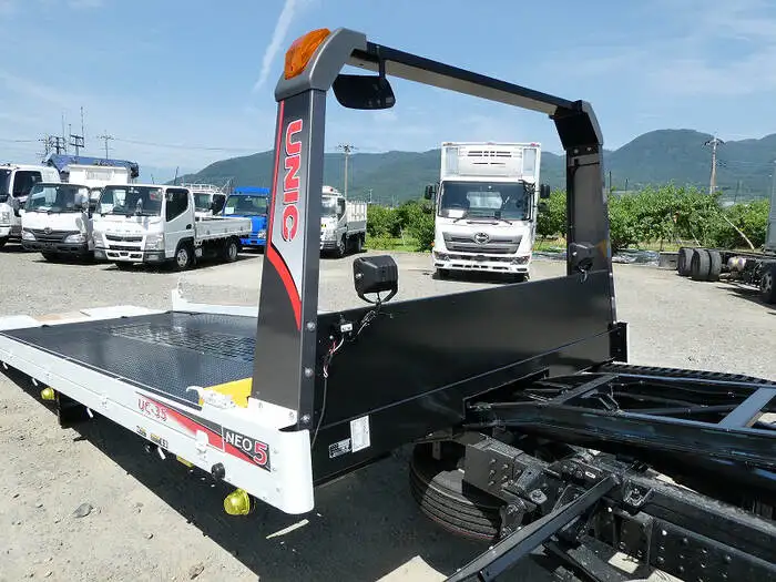 三菱 キャンター 小型 車両重機運搬 ラジコン ウインチの中古トラック画像15