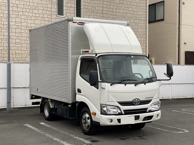 トヨタ トヨエース 小型 アルミバン サイドドア TPG-XZC605の中古トラック画像2