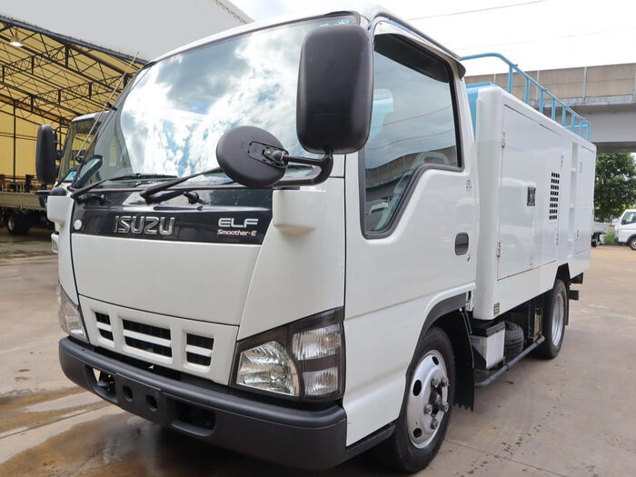 いすゞ エルフ 小型 タンク車 高圧洗浄車 PB-NKR81AN