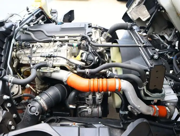 三菱 キャンター 小型 車両重機運搬 ラジコン ウインチの中古トラック画像20