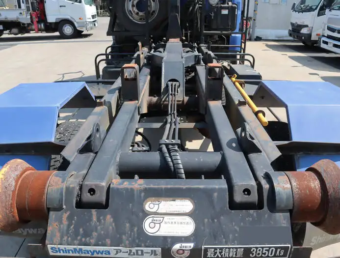 三菱 ファイター 中型/増トン アームロール ツインホイスト PDG-FK71Rの中古トラック画像4