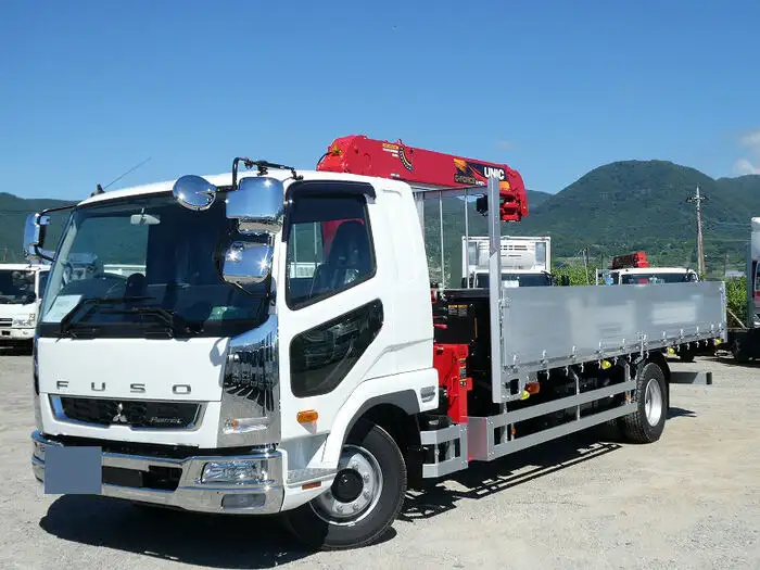 三菱 ファイター 中型/増トン クレーン付 アルミブロック 4段の中古トラック画像1