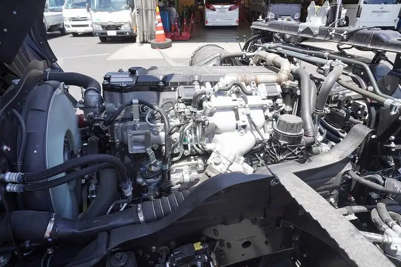 三菱 ファイター 中型/増トン 車両重機運搬 ラジコン ウインチの中古トラック画像9