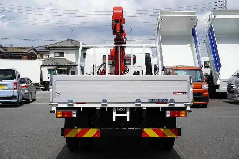三菱 キャンター 小型 クレーン付 アルミブロック 4段の中古トラック画像3