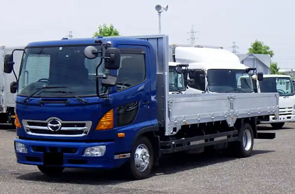 日野 レンジャー 中型/増トン 平ボディ 床鉄板 アルミブロックの中古トラック画像1